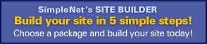 Build your site in 5 simple steps!